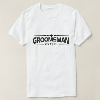 RD Personalisiert Bachelor Party Shirts, Trauzeuge T-Shirt