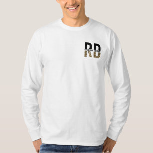 RD Registriert Dietitian Cheetah Print RD Geschenk T-Shirt