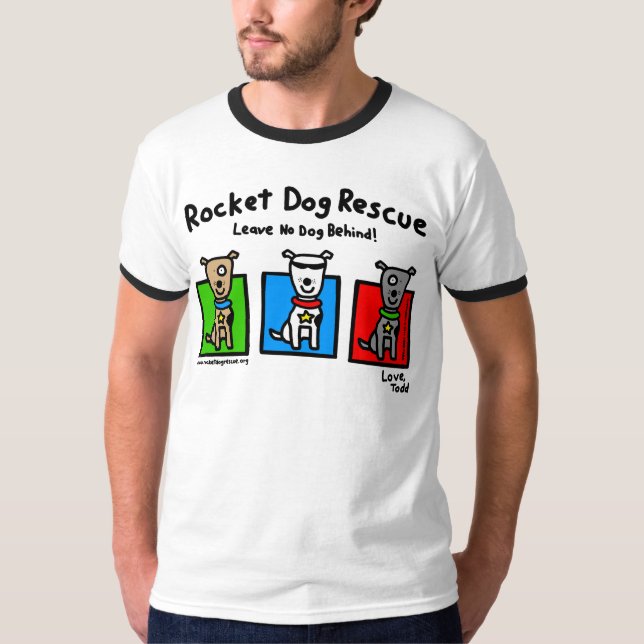 RDR - ToddParr (3 Hunde - nur Front) T-Shirt (Vorderseite)