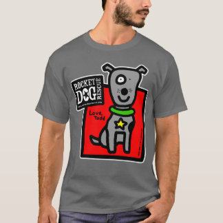 RDR - ToddParr (grauer Hund) T-Shirt