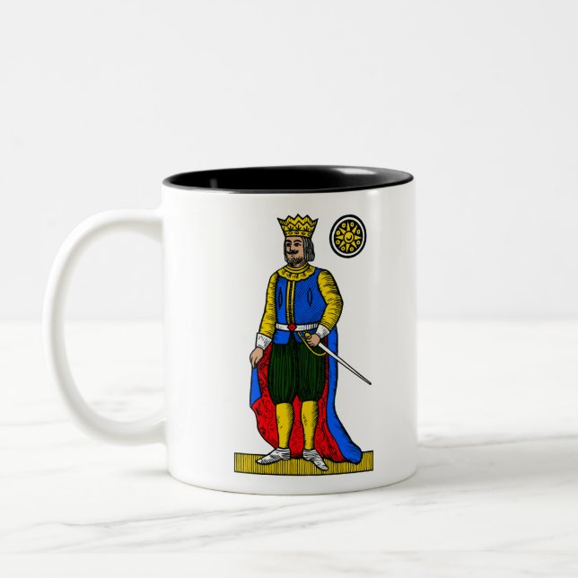 Re di denari zweifarbige tasse (Links)