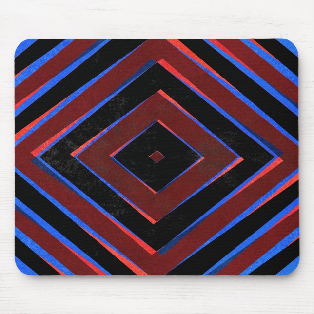 Re-Diamant-Muster Mousepad (Vorne)