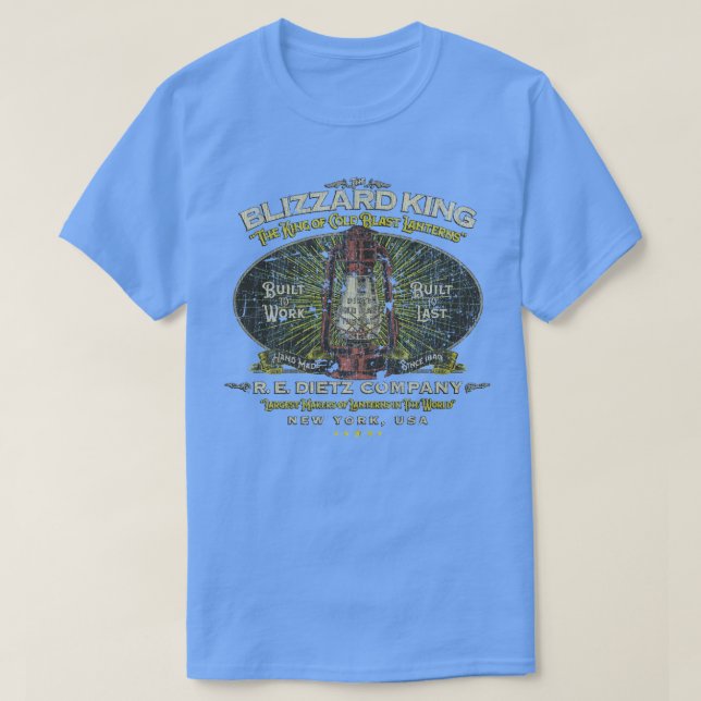 RE Dietz Company Blizzard Lantern Vintag T-Shirt (Design vorne)