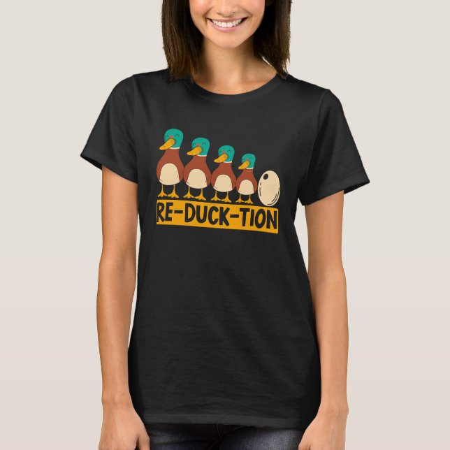 Re Duck Tion Duck Whisperer Duckling Bird Waterfow T-Shirt (Vorderseite)