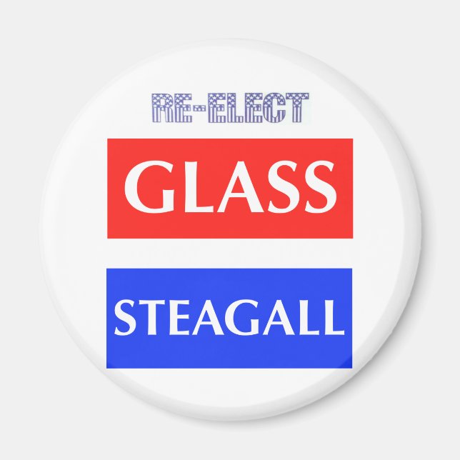 Re-ELECT-Glass-Steagall Magnet (Vorne)