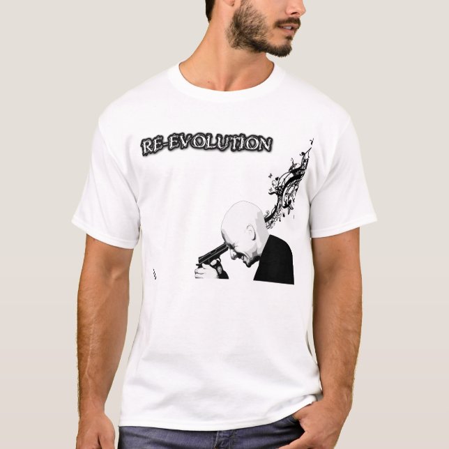 RE-EVOLUTION SCHLAG IHR VERSTAND T-Shirt (Vorderseite)