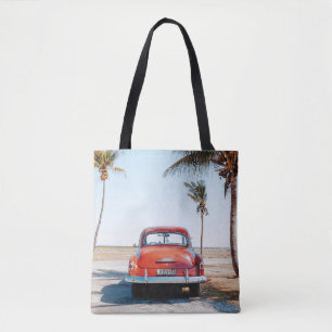 Re Käfer neben Kokospalmen Tasche