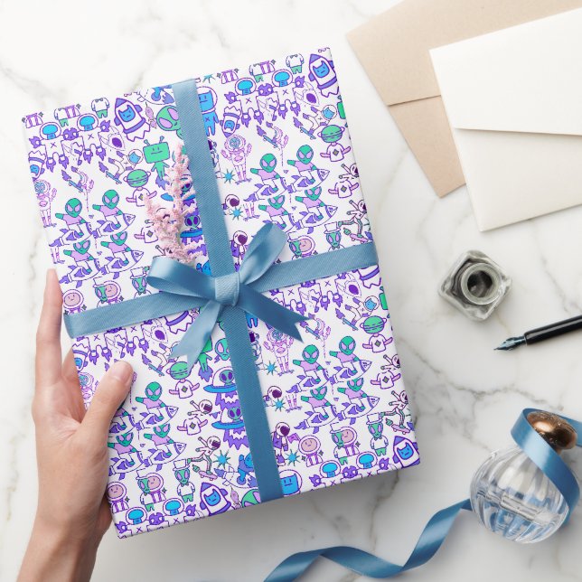 Re-Leerzeichen Geschenkpapier (Schenken)