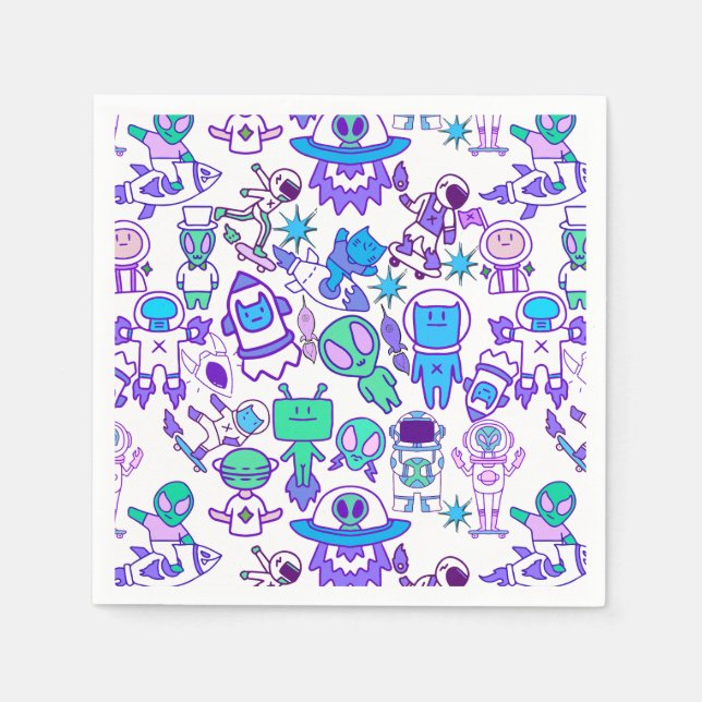 Re-Leerzeichen Serviette (Vorderseite)