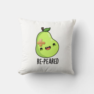 Re-peared Funny Fruit Birn Pun Kissen