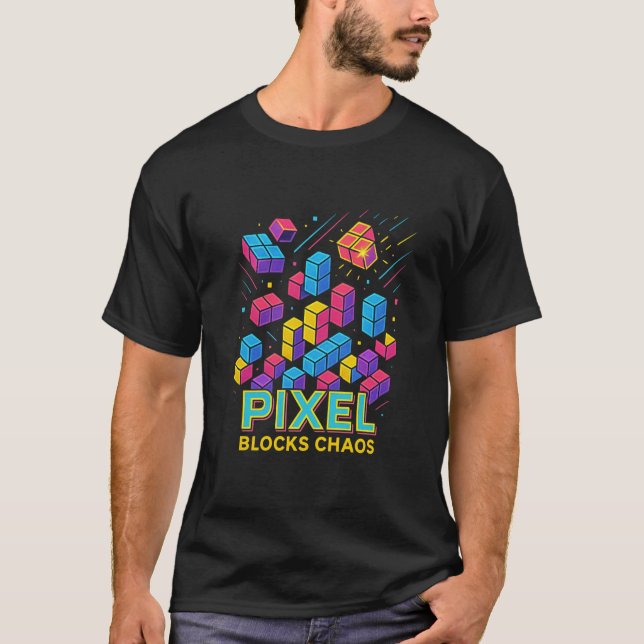 Re-Rätsel-abstrakt T-Shirt (Vorderseite)