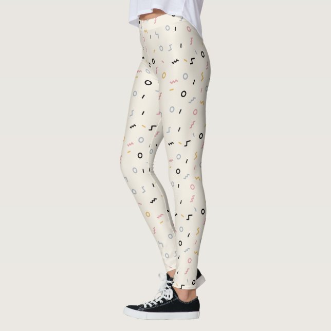 Re-Squiggle-Muster Leggings (Links)