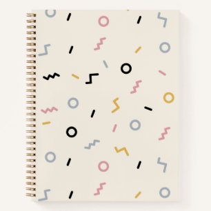 Re-Squiggle-Muster Notizbuch