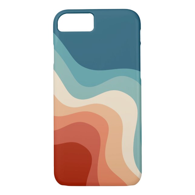 Re-Style-Wellen Case-Mate iPhone Hülle (Rückseite)