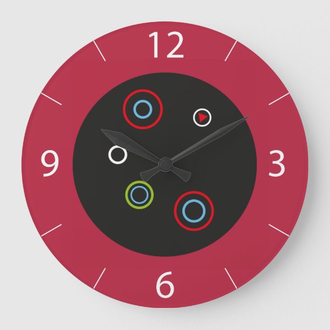 Re-Wall-Uhr Große Wanduhr (Vorderseite)