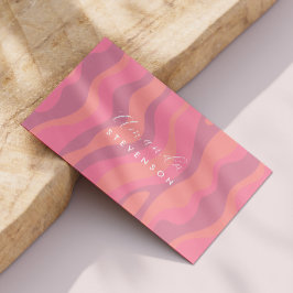 Re-Wavy-Muster Visitenkarte