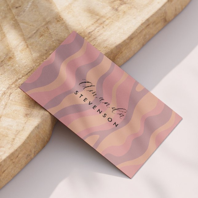 Re-Wavy-Muster Visitenkarte (Von Creator hochgeladen)