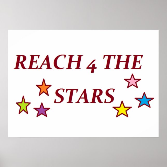 REACH 4 DIE STERNE POSTER (Vorne)