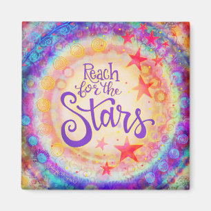 "Reach for Stars" Inspirivity Magnet