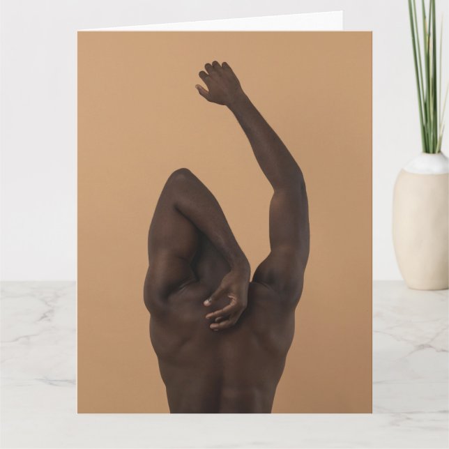 Reach for the Sky Hot Guy - Carte de voeux (Devant)