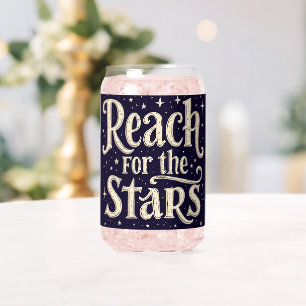 Reach for the Stars Celestial Typography Art