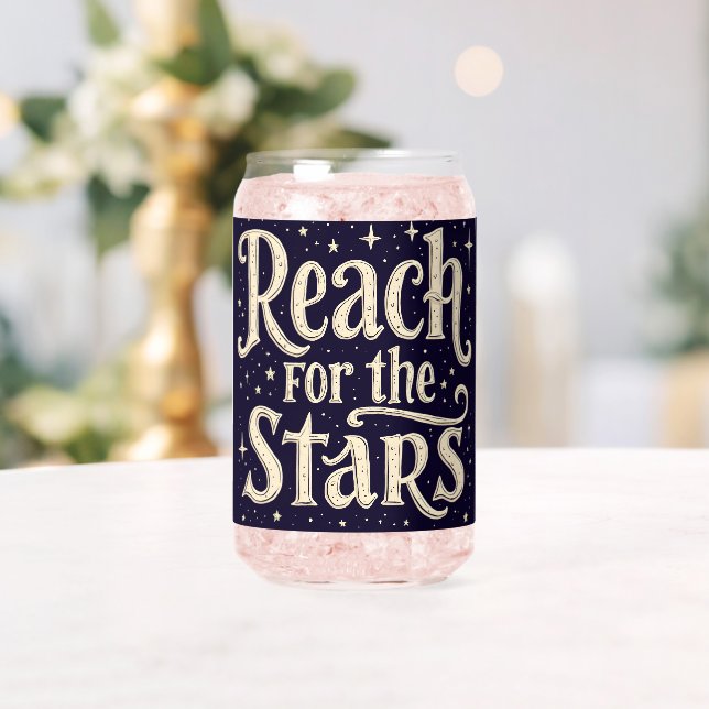 Reach for the Stars Celestial Typography Art (Insitu (Mariage))