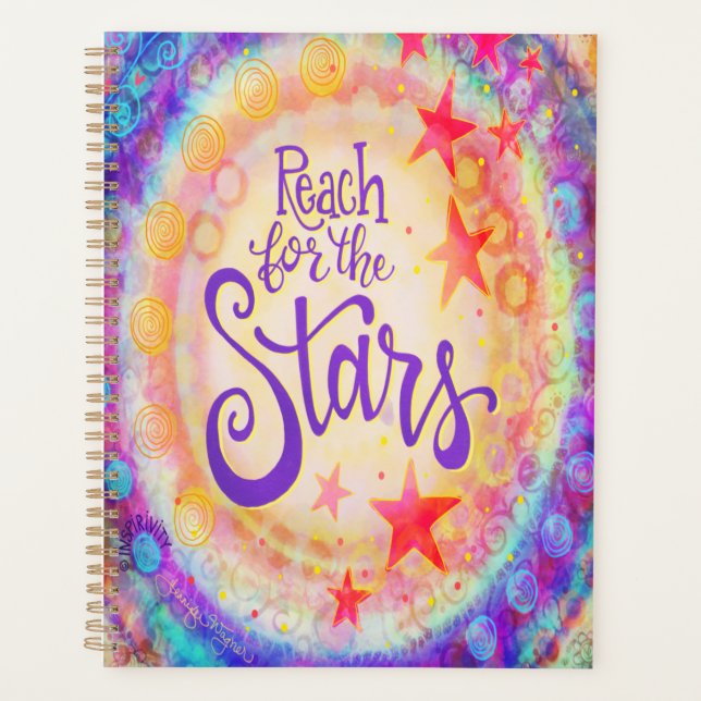 Reach for the Stars Inspirational Planner (Devant)