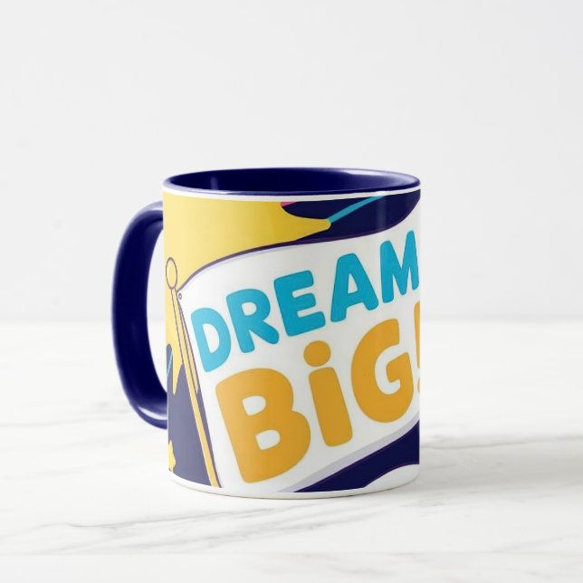 Reach for the Stars Space Adventure Tasse (Vorderseite Links)