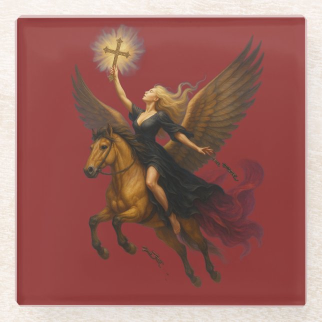 Reaching For Eternity  Glasuntersetzer (Vorderseite)