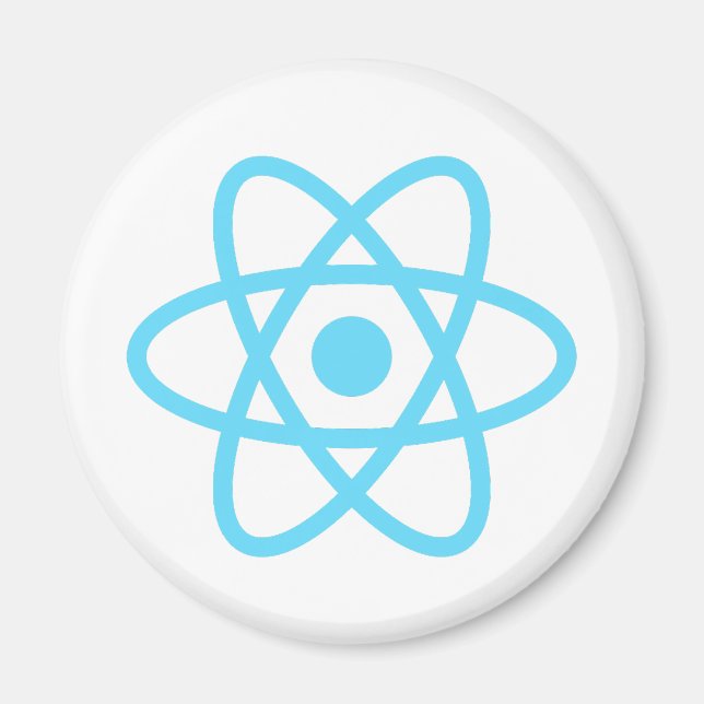 React js Entwickler Original Magnet (Vorne)