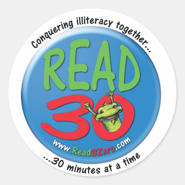 Read3Zero Sticker (Vorderseite)