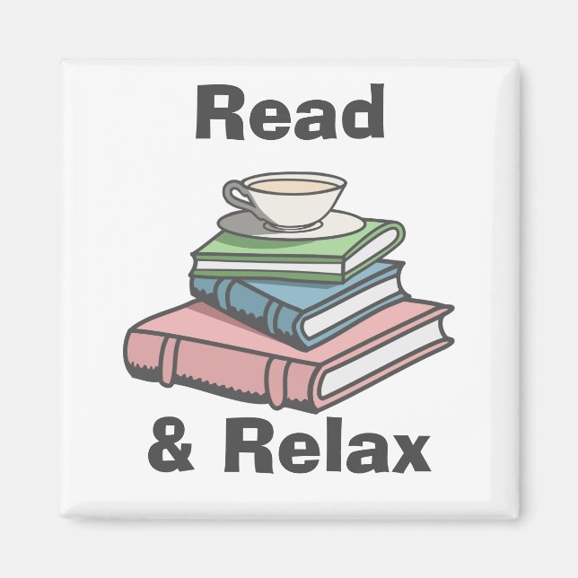 Read and Relax Magnet (Vorne)