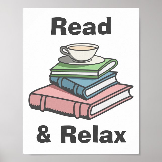 Read and Relax Poster (Vorne)