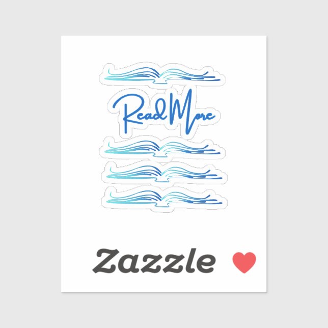Read More Aufkleber (Blatt)