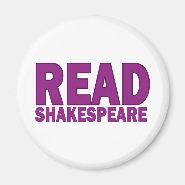 Read Shakespeare Magnet (Vorne)