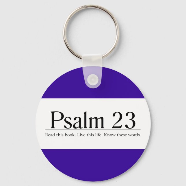 Read the Bible Psalm 23 Schlüsselanhänger (Vorderseite)