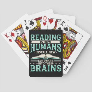 Reader-Geschenk Lesen des neuen Gehirns Spielkarten