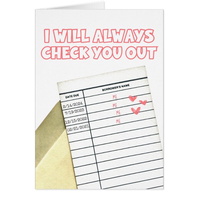 Reader Valentine Card (Vorne)