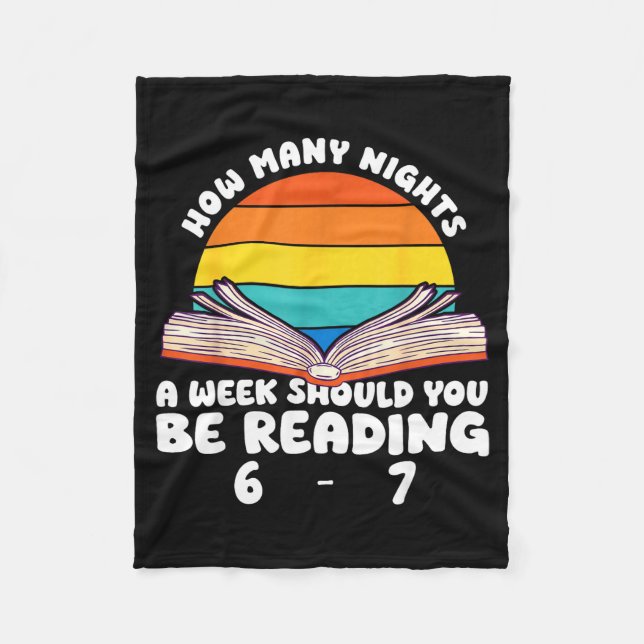 Reading 67 Meme Englieacher Funny 67 Book Lover Hu Fleecedecke (Vorderseite)