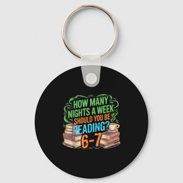 Reading 67 Meme Englieacher Funny 67 Librarian  Schlüsselanhänger (Vorderseite)