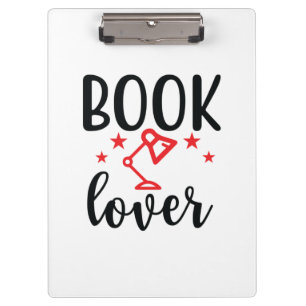 Reading Art Book Lover Klemmbrett