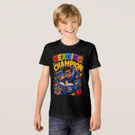 Reading Champion | Kids School Hero T-Shirt Tri-Blend Shirt
