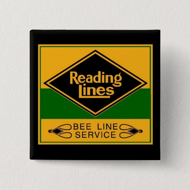 Reading Eisenbahn, Bee Line Service Button (Vorderseite)