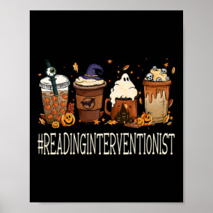 Reading Interventionist Horror Fall Kaffeehaus Poster