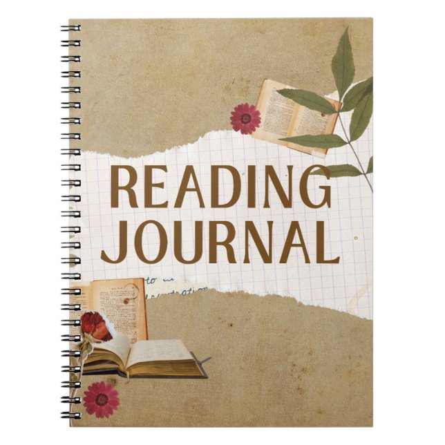 Reading Journal Notizblock (Vorderseite)