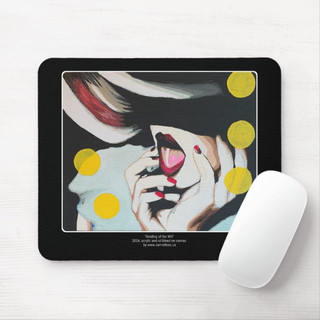 "Reading of the Will" Gemälde auf einer Mousepad (Mit Mouse)