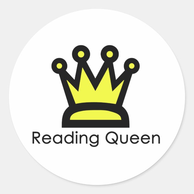 Reading Queen Sticker (Vorderseite)