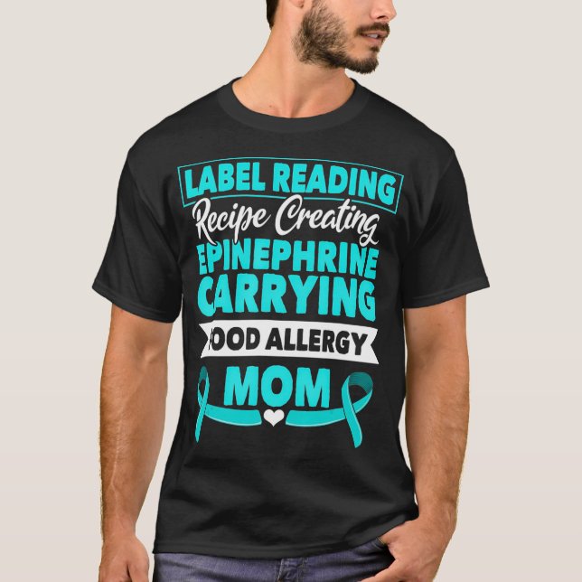Reading-Rezept Erstellen Epinephrine Food All T-Shirt (Vorderseite)