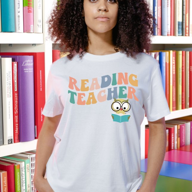 Reading Teacher Owl Tshirt (Von Creator hochgeladen)