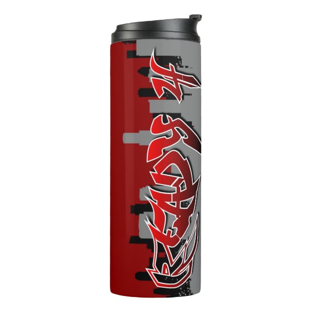 Ready 4 Tattoos Thermal Tumbler Thermosbecher (Nach links gedreht)